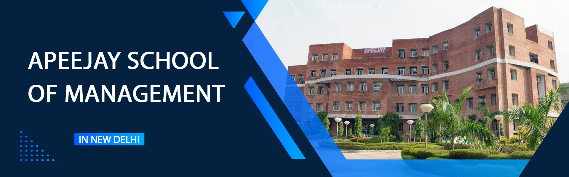 Apeejay School Of Management - [ASM], New Delhi